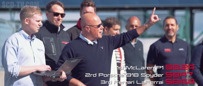 Illustration for article titled The McLaren P1 Beat The Porsche 918 And LaFerrari In This Video Track Test